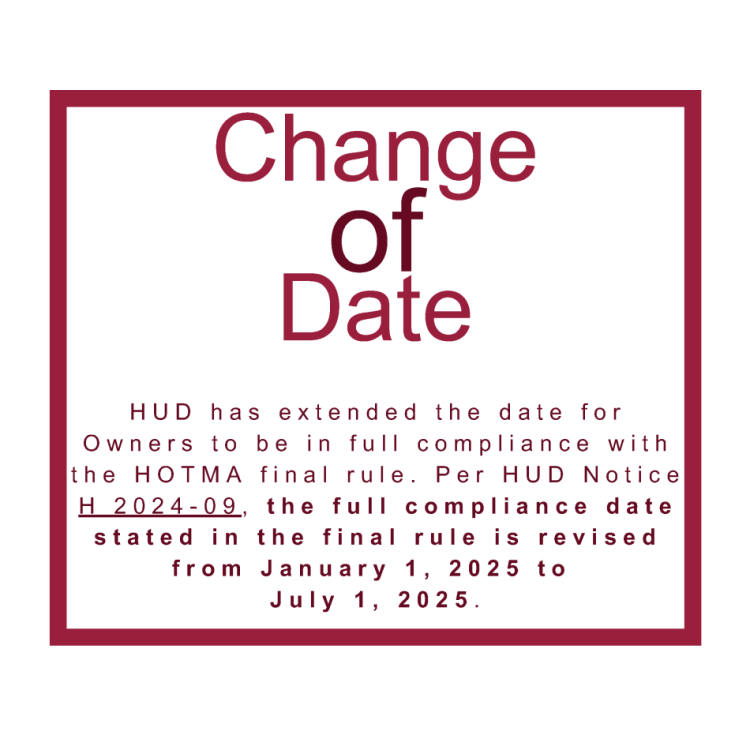 HOTMA full compliance now 7/1/2025